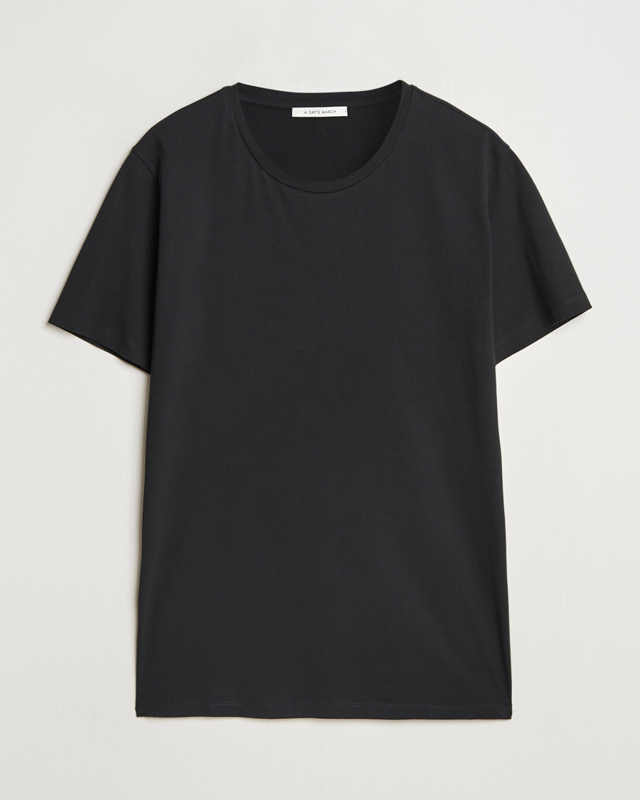 Herren | T-Shirts | A Day's March | Lightweight T-Shirt Black