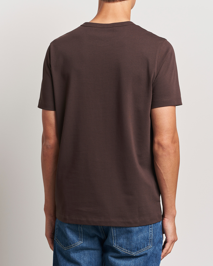 Herren | T-Shirts | A Day's March | Heavyweight T-Shirt Dark Chocolate