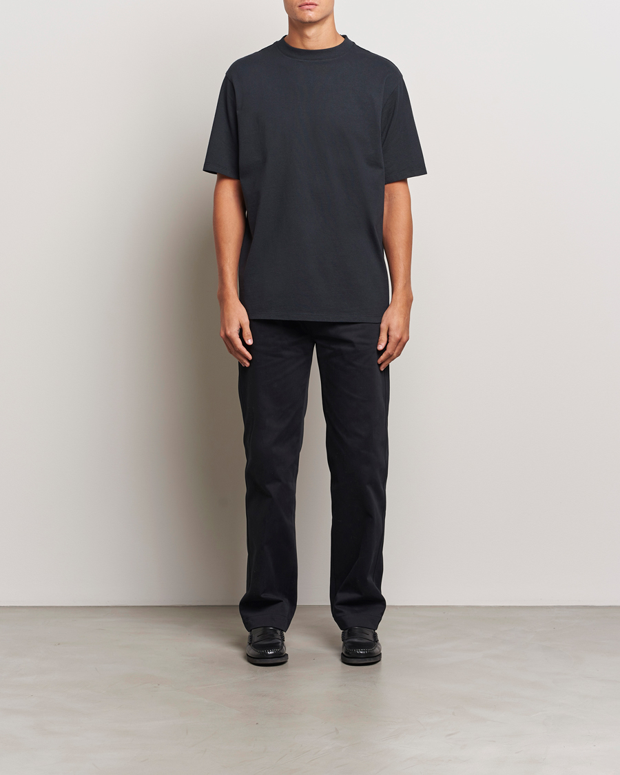Herren | T-Shirts | A Day's March | Tron Relaxed T-Shirt Black