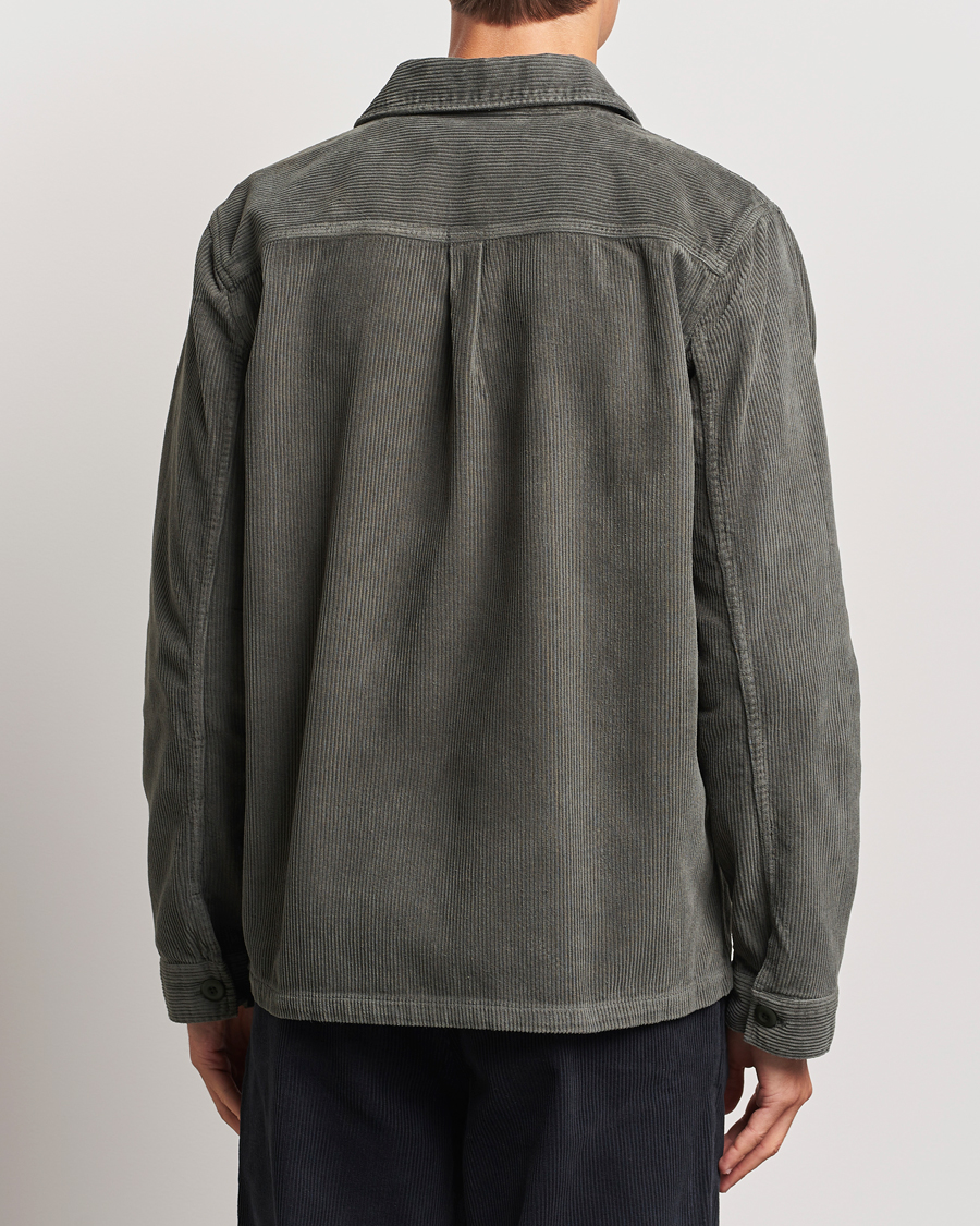 Herren | Hemden | A Day's March | Telford Corduroy Overshirt Olive