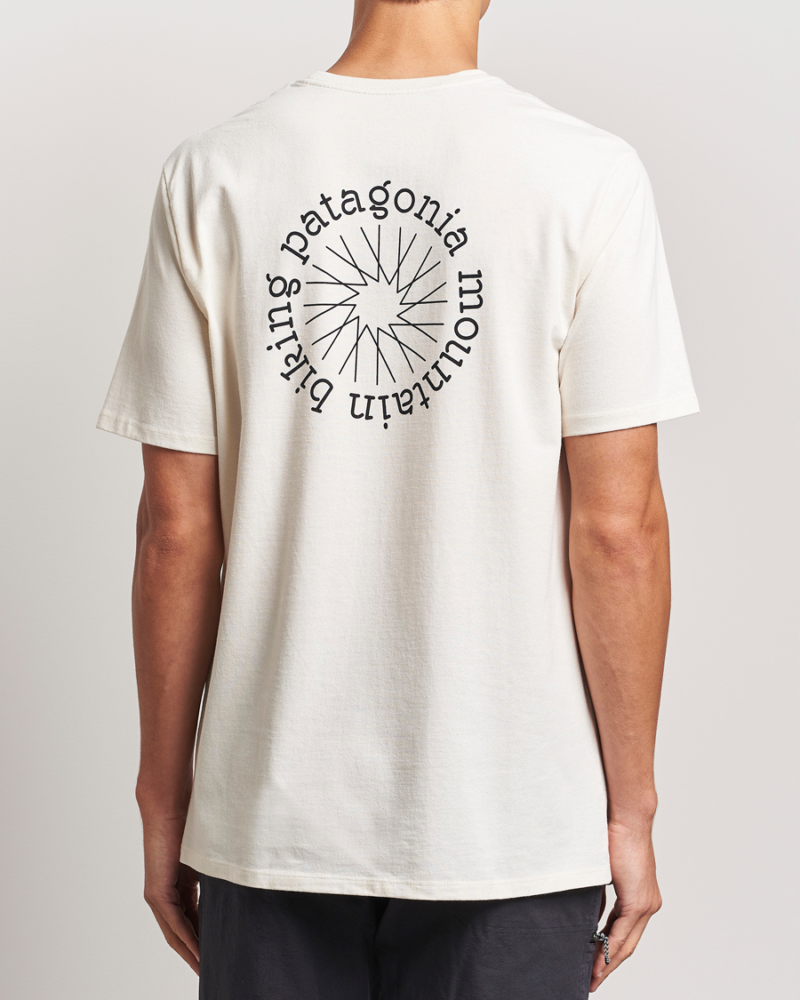 Herren | T-Shirts | Patagonia | Spoke Stencil Responsibili T-Shirt Birch White