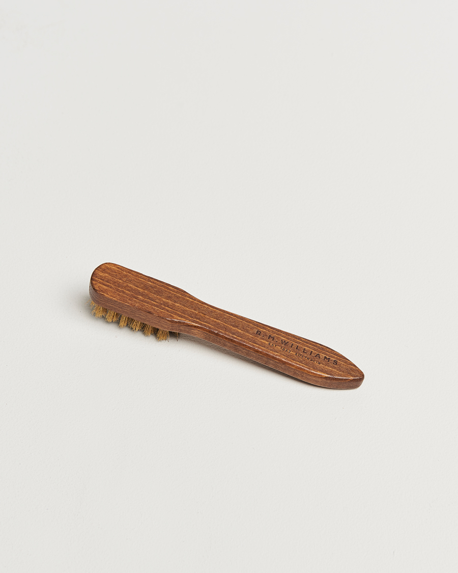 Herren | Schuhpflege | R.M.Williams | Suede Brass Bristle Brush Natural