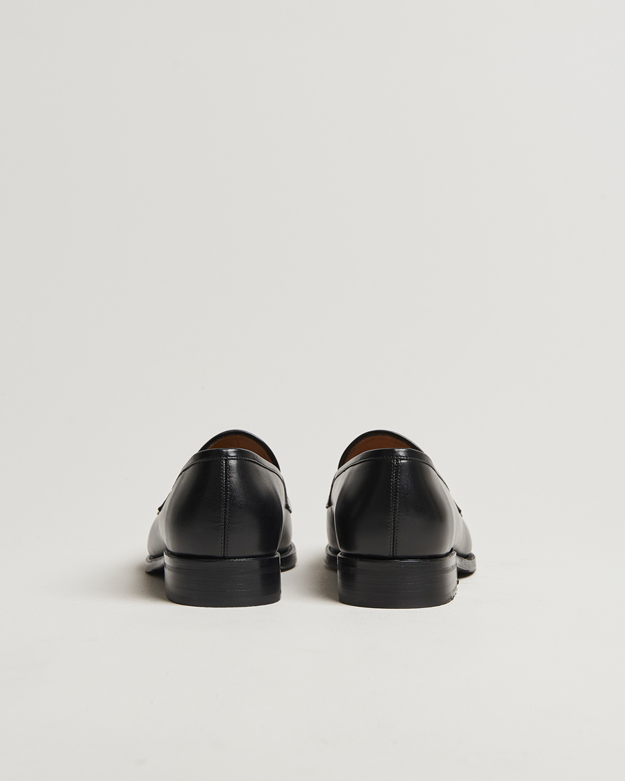 Herren | Oscar Jacobson Penny Loafers Black | Oscar Jacobson | Penny Loafers Black