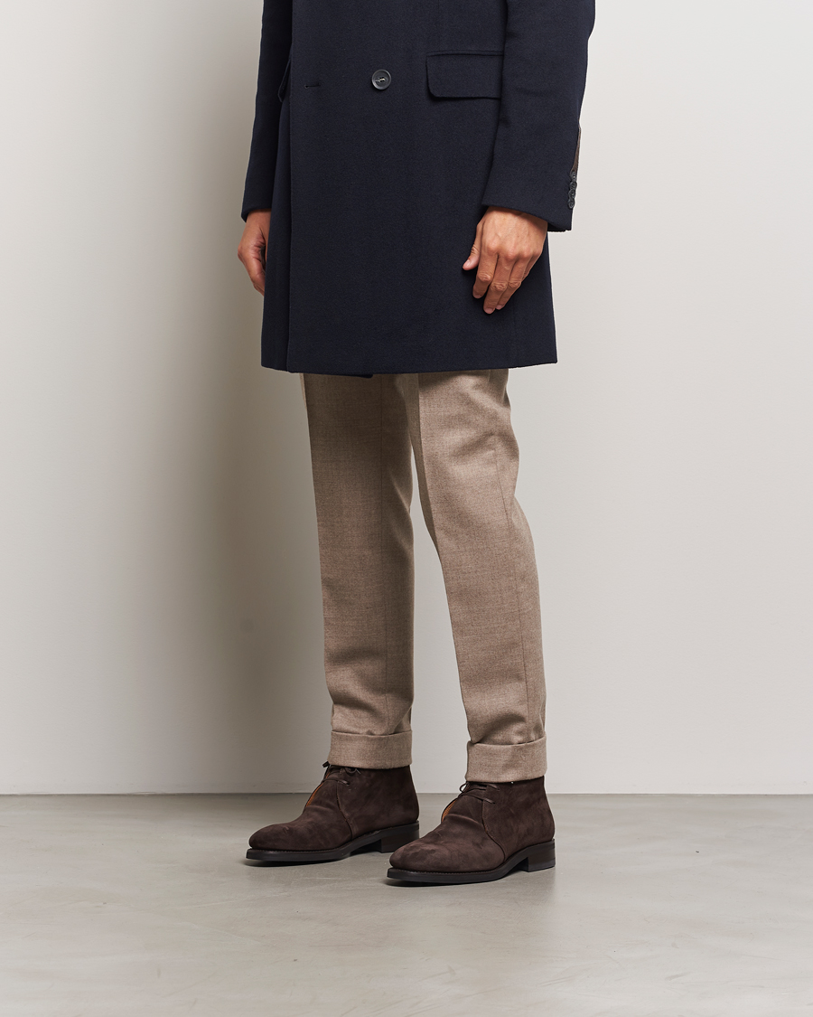 Herren | Oscar Jacobson Chukka Boots Chocolate Brown | Oscar Jacobson | Chukka Boots Chocolate Brown