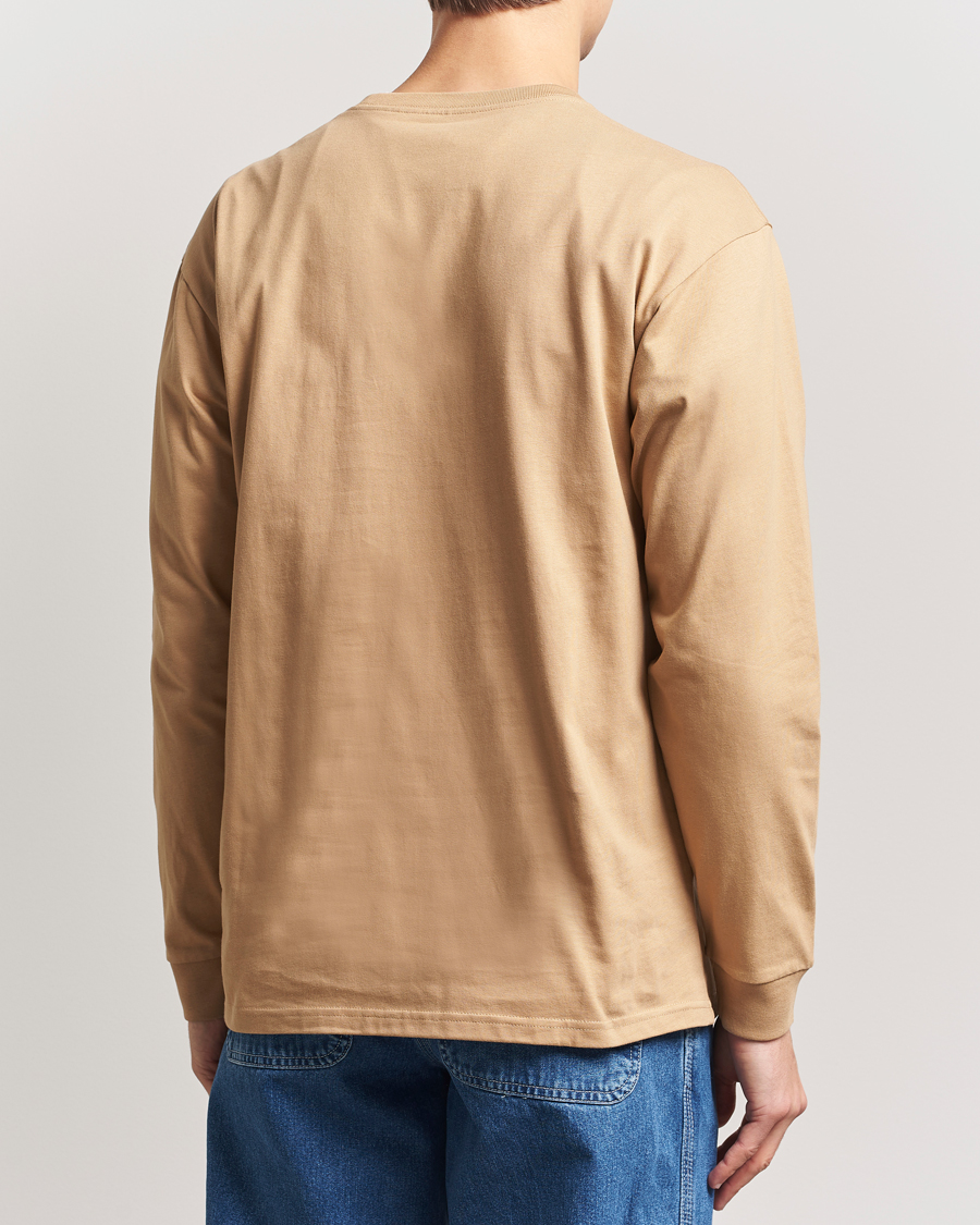 Herren | T-Shirts | Carhartt WIP | Chase Combed Cotton Long Sleeve T-Shirt Dusty H Brown