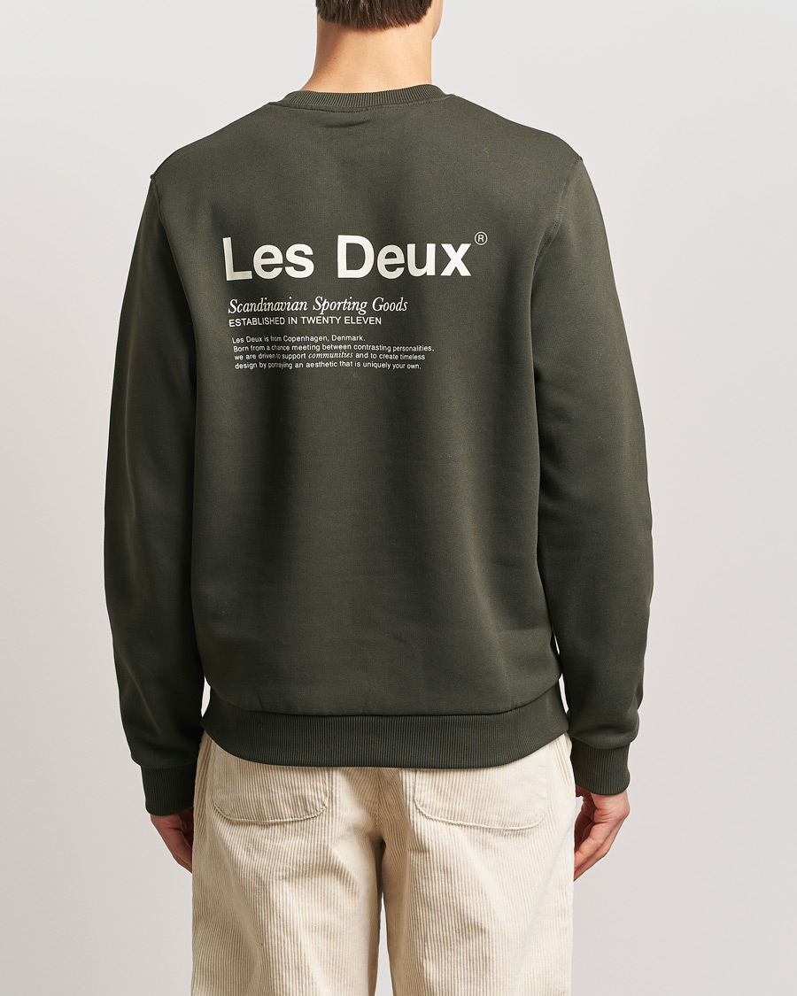 Herren | Pullover | LES DEUX | Brody Printed Sweatshirt 2.0 Rosin