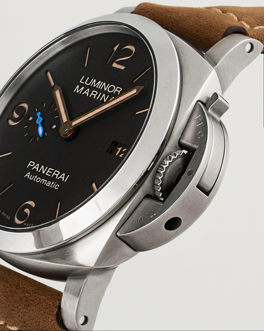 Herren | Panerai Pre-Owned Luminor Marina PAM01351 Silver | Panerai Pre-Owned | Luminor Marina PAM01351 Silver