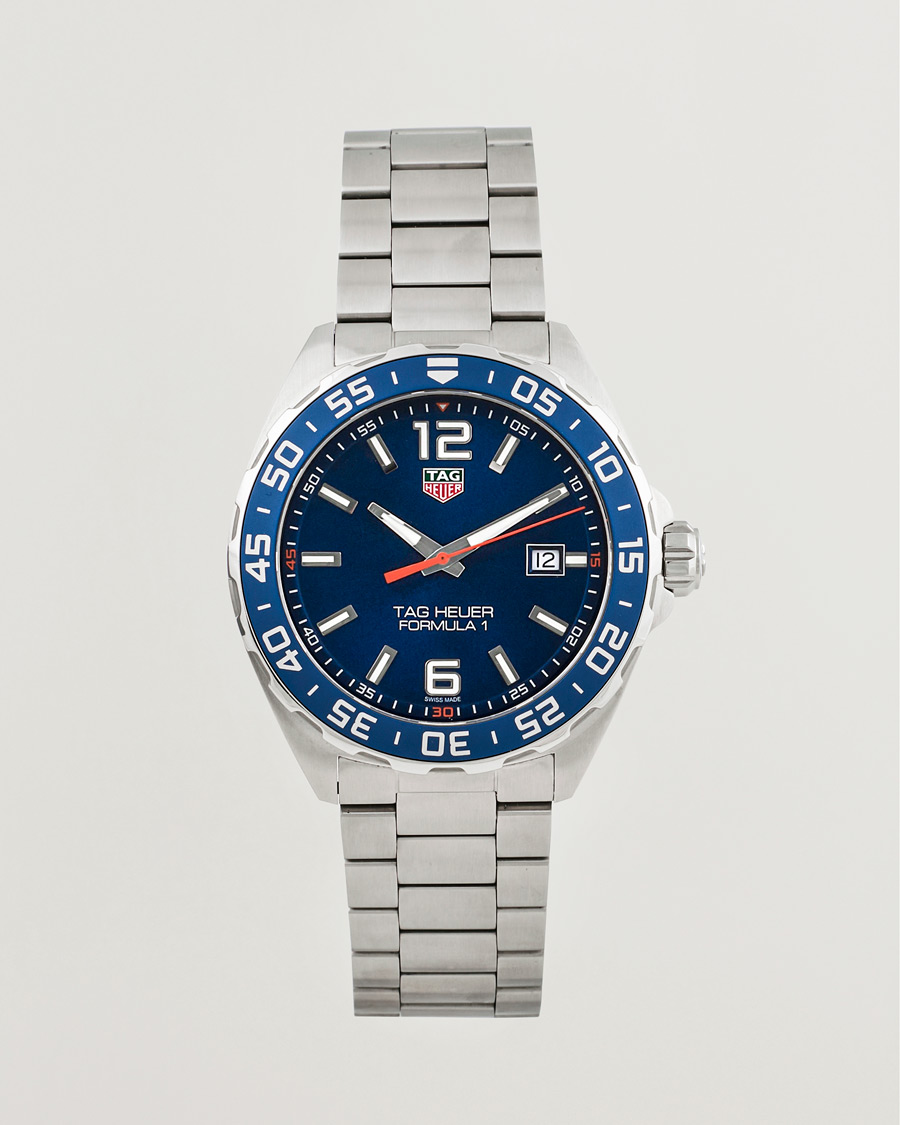 Herren | Tag Heuer Pre-Owned Formula 1 WAZ1010 Silver | Tag Heuer Pre-Owned | Formula 1 WAZ1010 Silver