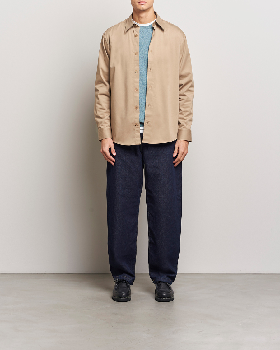 Herren | Hemden | NN07 | Quinsy Cotton Overshirt Timber Wolf