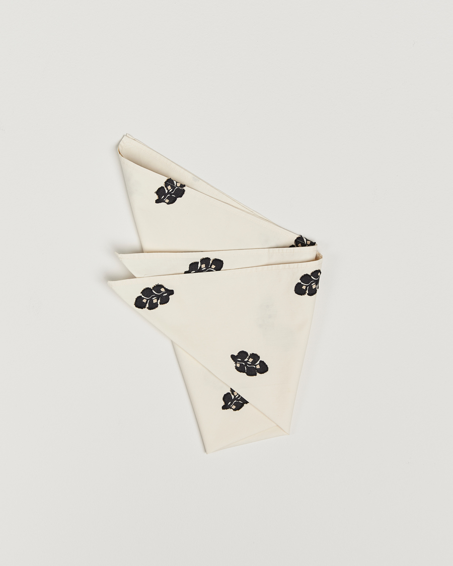 Herren | NN07 Jacquard Woven Printed Bandana Ivory | NN07 | Jacquard Woven Printed Bandana Ivory