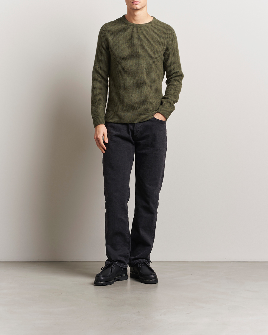 Herren | Pullover | Polo Ralph Lauren | Wool/Alpaca Knitted Sweater New Olive