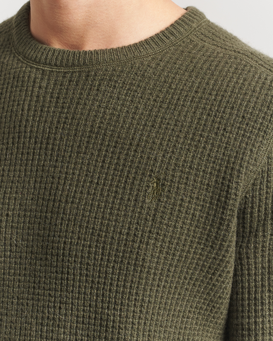 Herren | Pullover | Polo Ralph Lauren | Wool/Alpaca Knitted Sweater New Olive