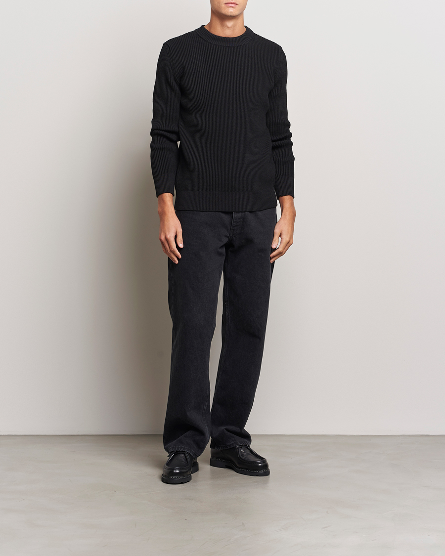 Herren | Pullover | S.N.S. Herning | Fender Wool Crew Neck Black