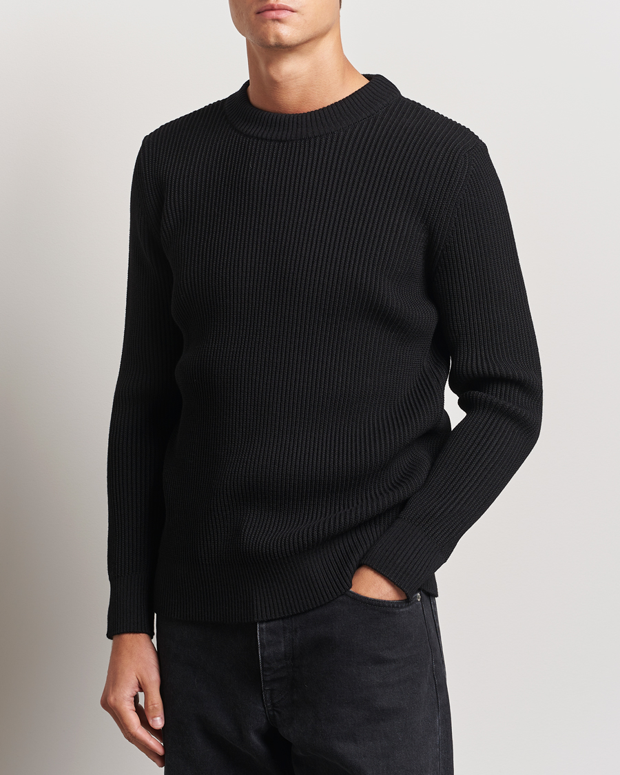 Herren | Pullover | S.N.S. Herning | Fender Wool Crew Neck Black