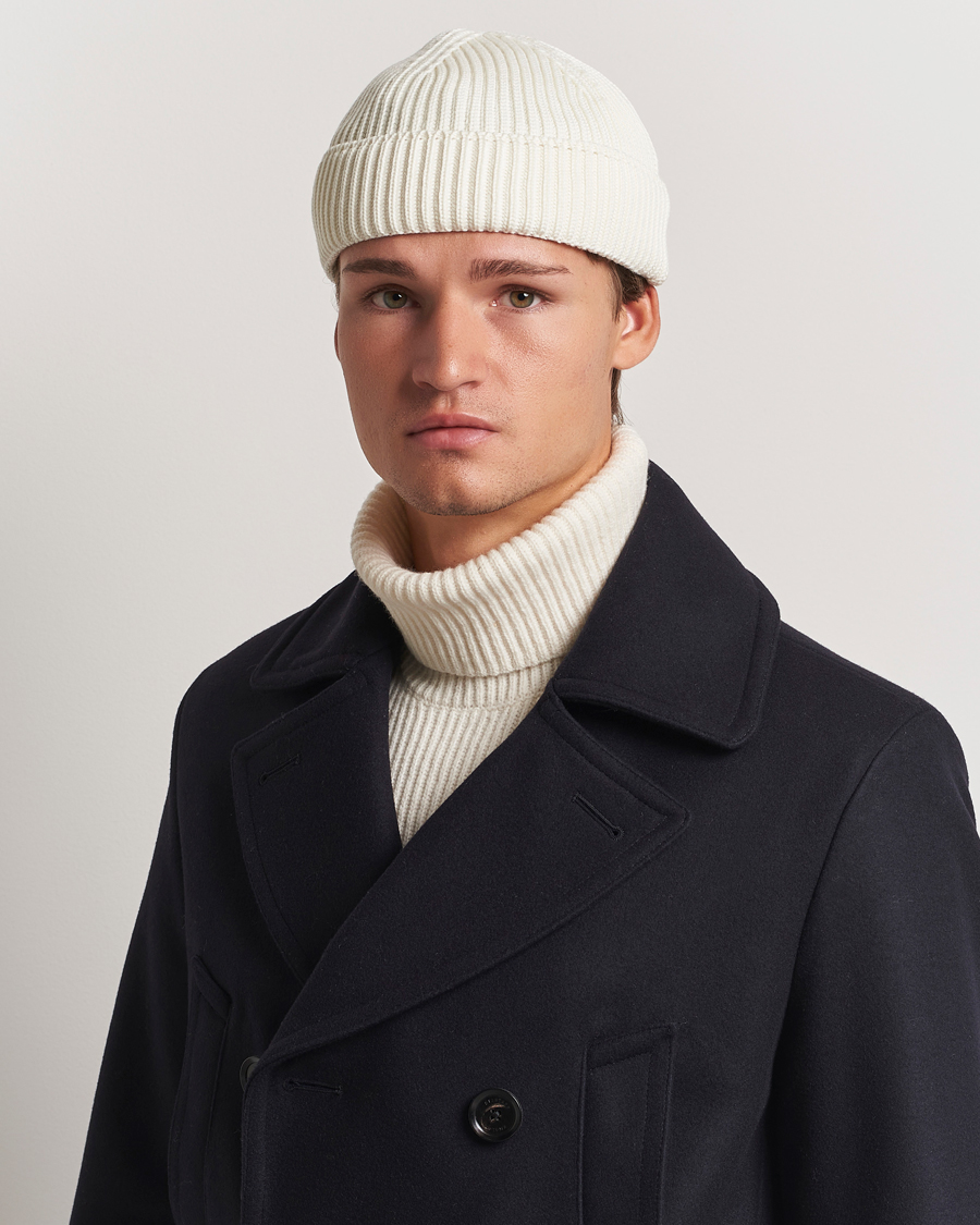 Herren | S.N.S. Herning Fender Merino Wool Hat Natural White | S.N.S. Herning | Fender Merino Wool Hat Natural White