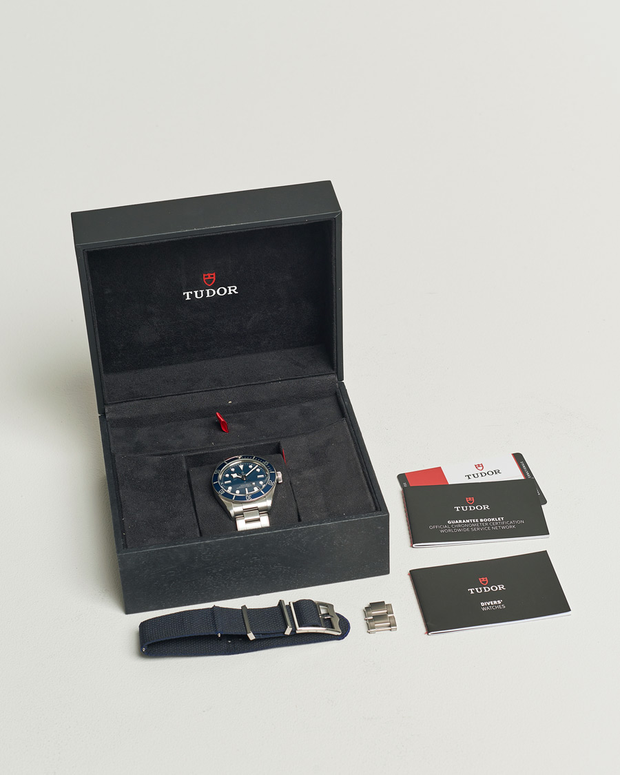 Herren | Tudor Pre-Owned Black Bay Fifty-Eight 79030B Steel Blue Silver | Tudor Pre-Owned | Black Bay Fifty-Eight 79030B Steel Blue Silver