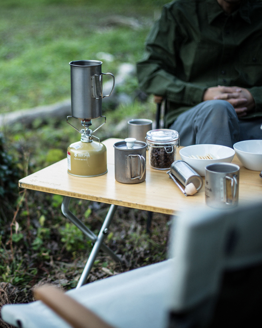 Herren | Outdoor living | Snow Peak | French Press Coffee Maker Titanium