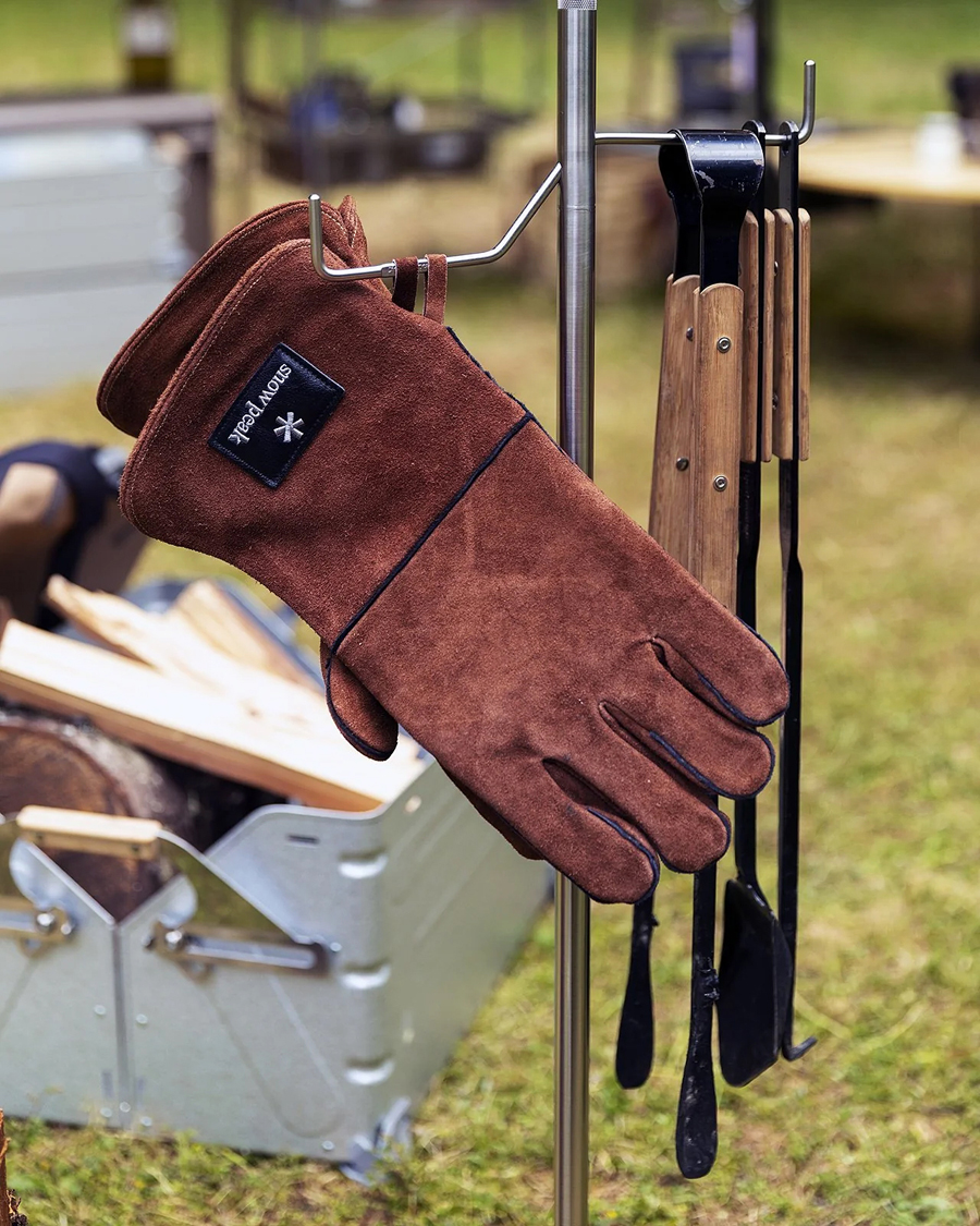 Herren | Snow Peak Fireside Gloves Brown | Snow Peak | Fireside Gloves Brown