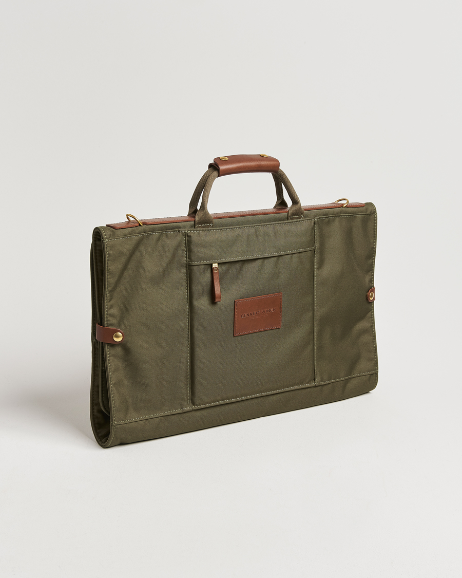 Herren | Taschen | Bennett Winch | Nylon Trifold Suit Carrier Olive