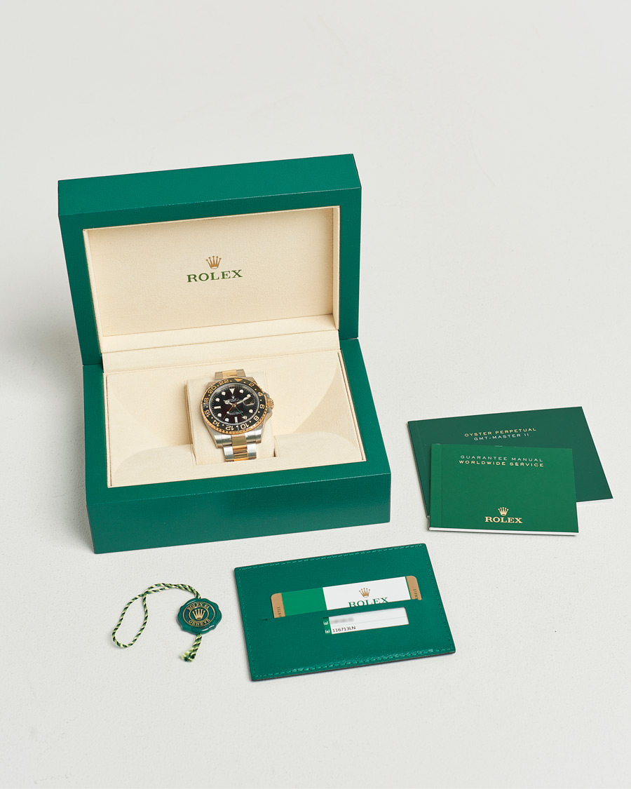 Herren | Rolex Pre-Owned GMT-Master II 116713LN Silver | Rolex Pre-Owned | GMT-Master II 116713LN Silver