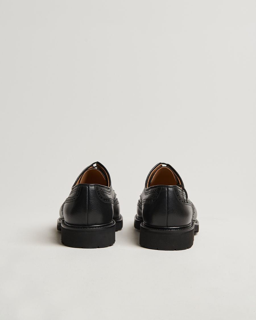 Herren | Crockett & Jones Pembroke Milled Grain Vibram Vi-Lite Black | Crockett & Jones | Pembroke Milled Grain Vibram Vi-Lite Black