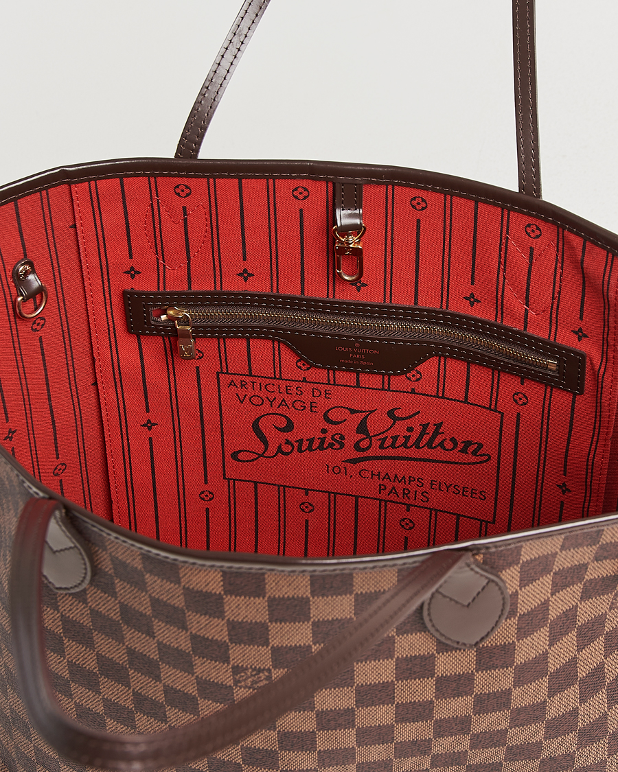 Herren | Louis Vuitton Pre-Owned Neverfull MM Totebag Damier Ebene | Louis Vuitton Pre-Owned | Neverfull MM Totebag Damier Ebene