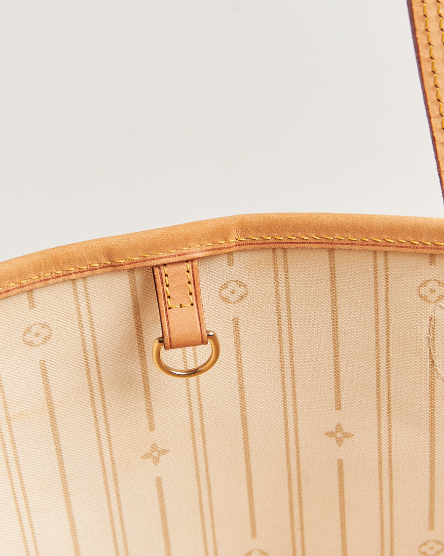 Herren | Louis Vuitton Pre-Owned Neverfull MM Totebag Damier Azur | Louis Vuitton Pre-Owned | Neverfull MM Totebag Damier Azur