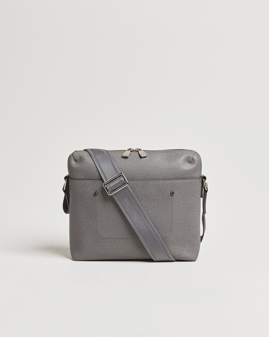 Herren | Louis Vuitton Pre-Owned Gray Taiga PM Messenger Bag Grigori | Louis Vuitton Pre-Owned | Gray Taiga PM Messenger Bag Grigori