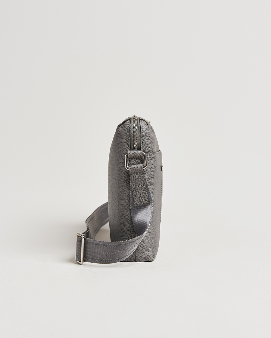 Herren | Louis Vuitton Pre-Owned Gray Taiga PM Messenger Bag Grigori | Louis Vuitton Pre-Owned | Gray Taiga PM Messenger Bag Grigori