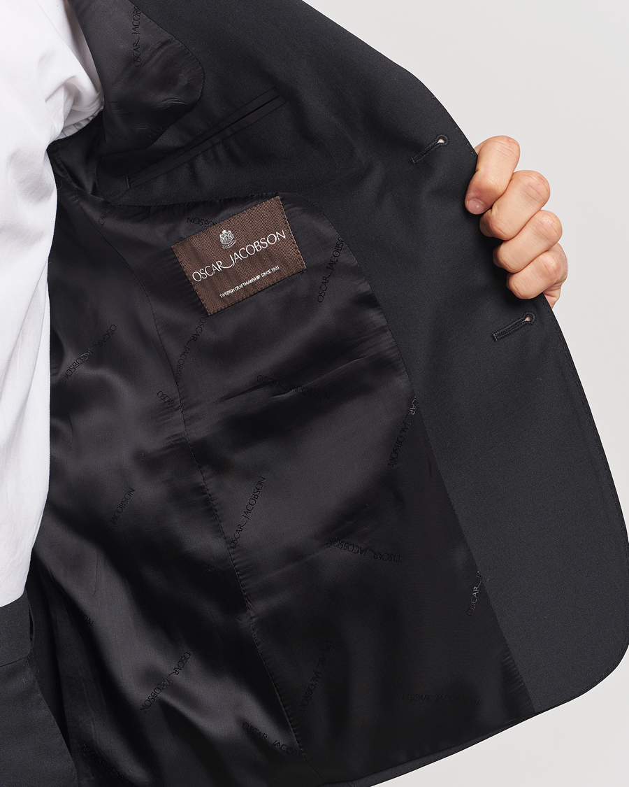 Herren | Sakkos | Oscar Jacobson | Edmund Blazer Black