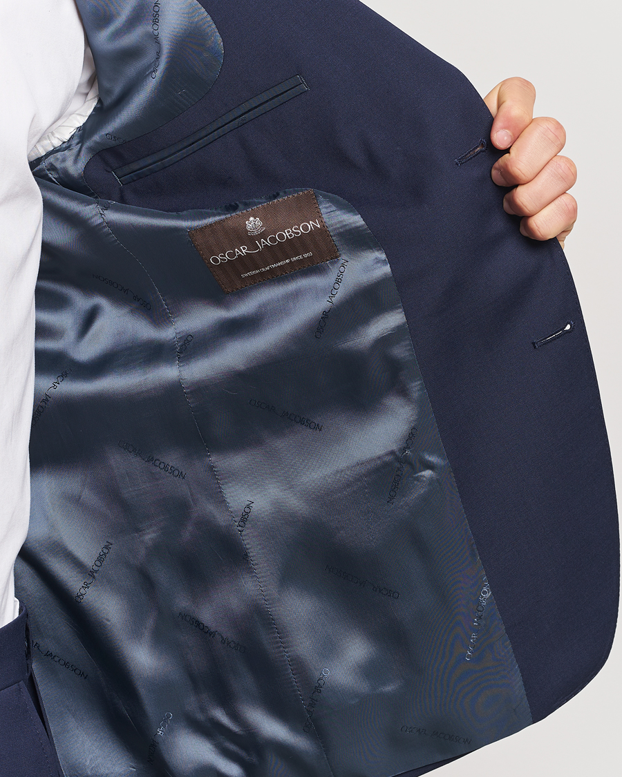 Herren | Sakkos | Oscar Jacobson | Fogerty Blazer Dew Blue