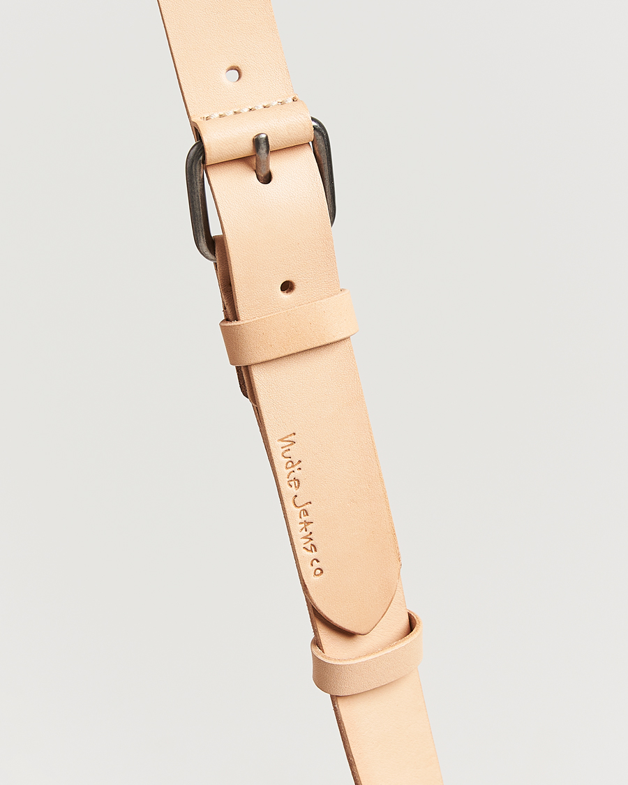 Herren | Gürtel | Nudie Jeans | Dwayne Leather Belt Natural
