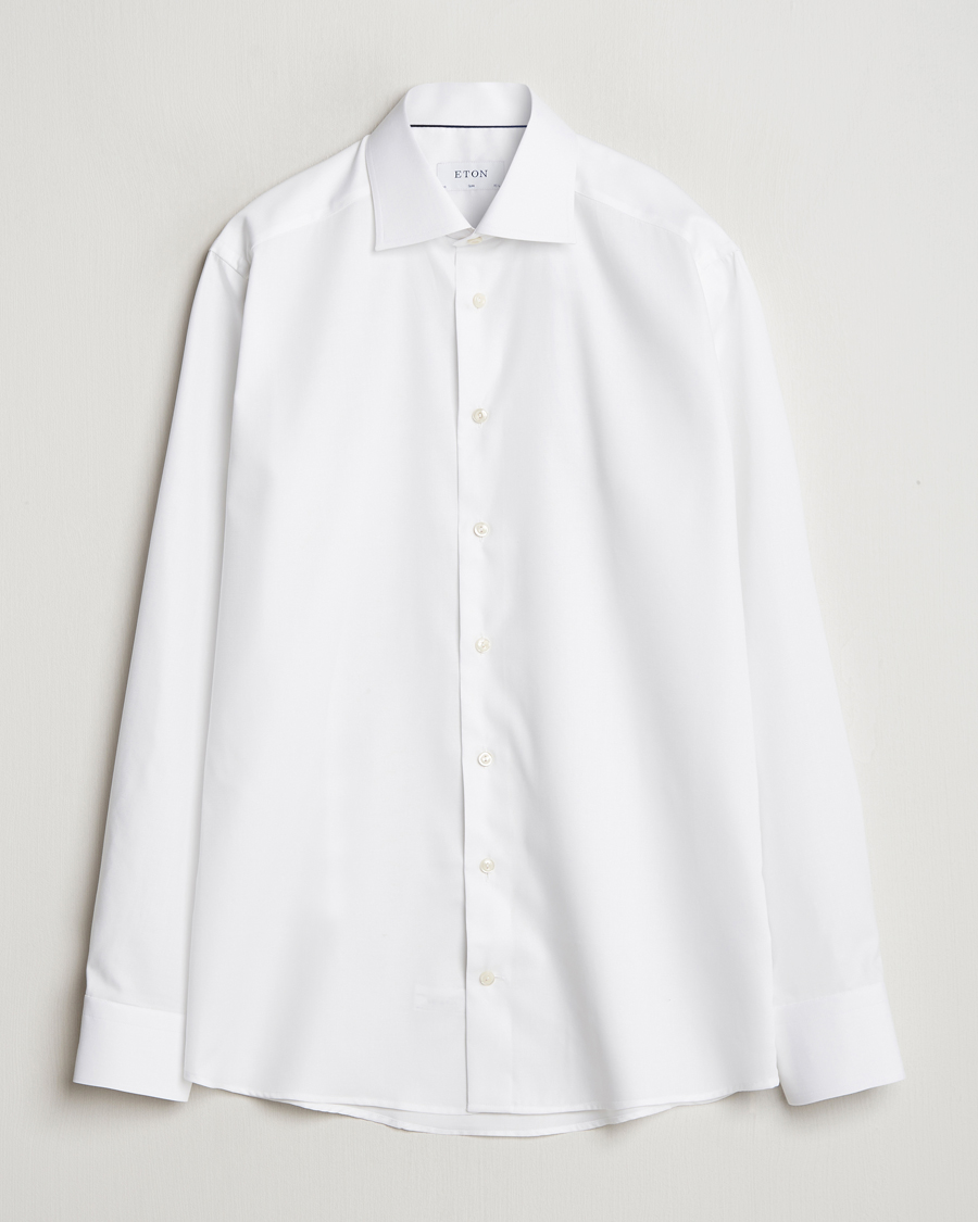 Herren | Hemden | Eton | Slim Fit Oxford Shirt White