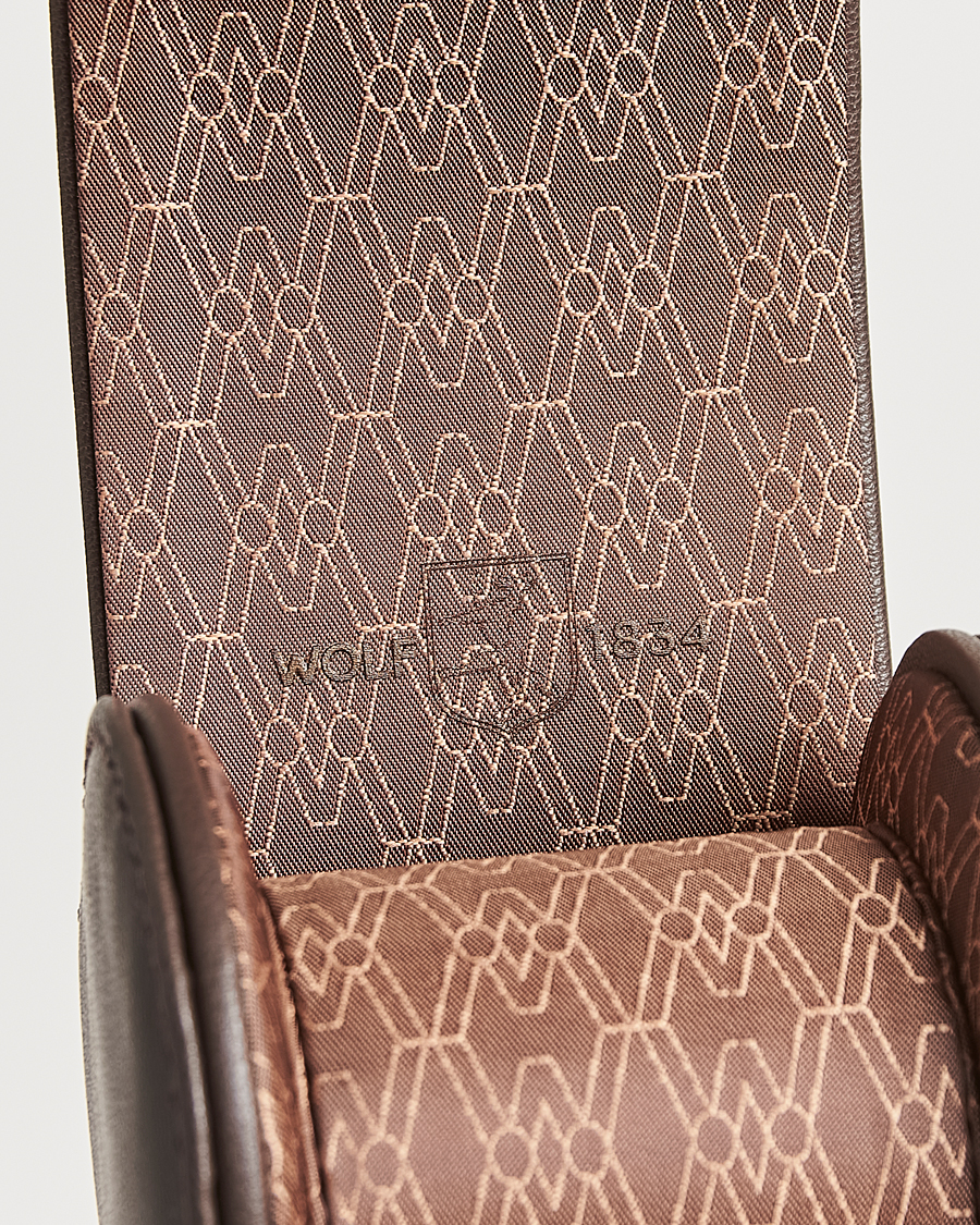 Herren | Uhren- und Schmuckkasten | WOLF | Single Watch Roll Earth Coffee