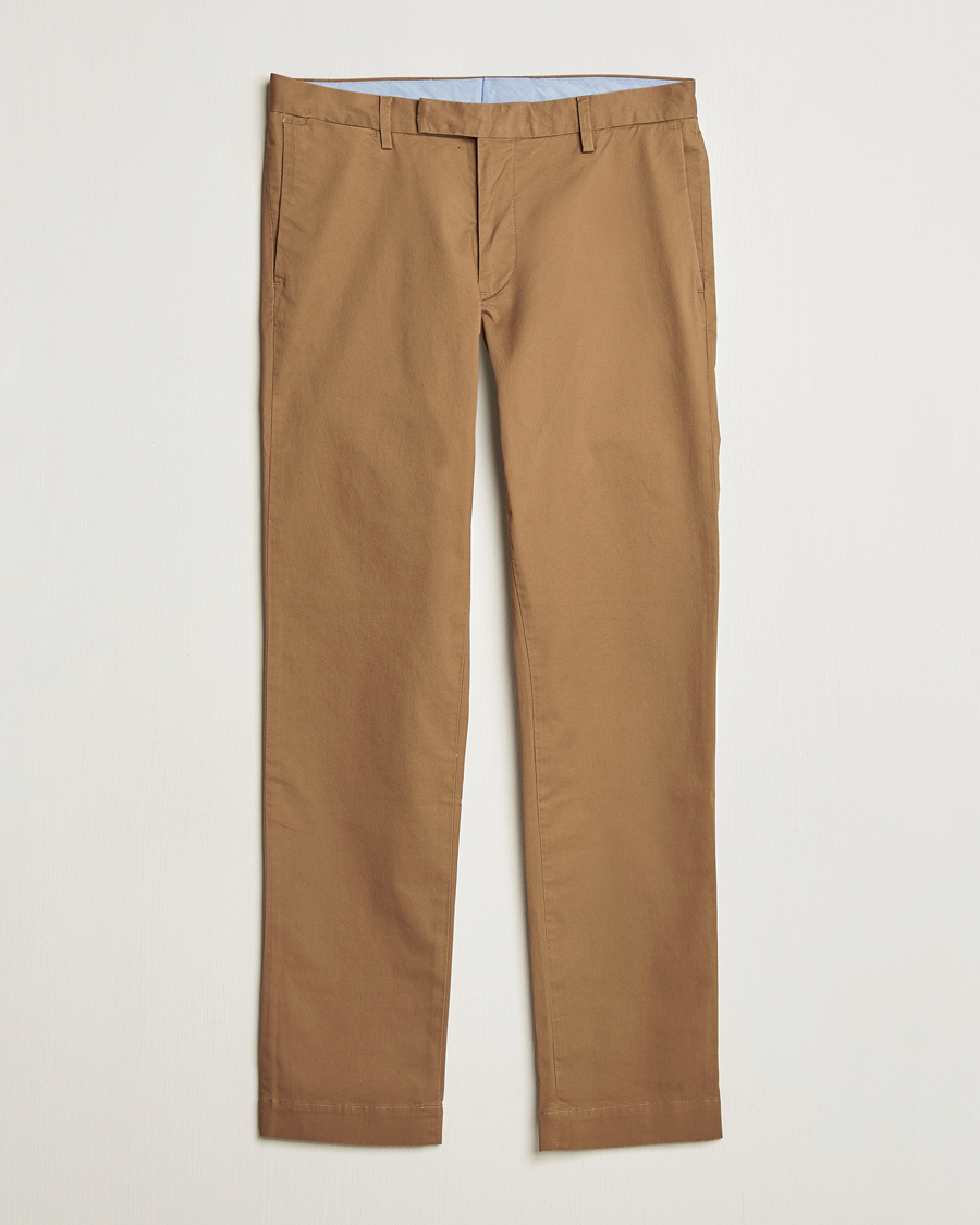 Herren | Hosen | Polo Ralph Lauren | Slim Fit Stretch Chinos Honey Brown