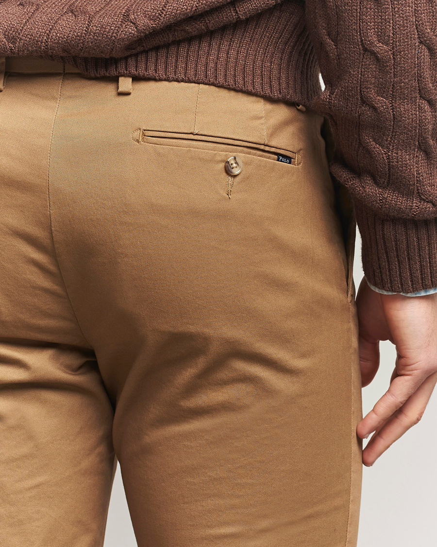 Herren | Hosen | Polo Ralph Lauren | Slim Fit Stretch Chinos Honey Brown