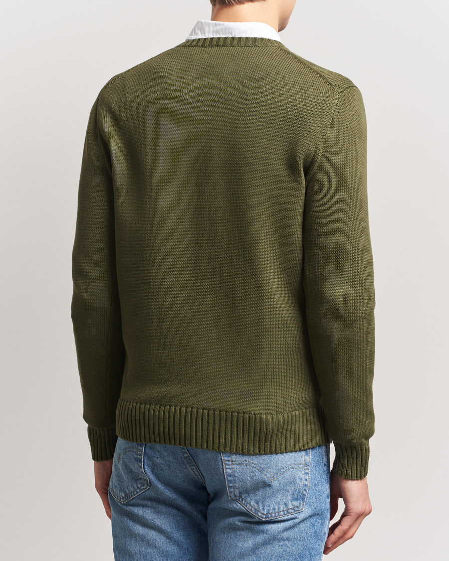 Herren | Pullover | Polo Ralph Lauren | Cotton Crew Neck Sweater New Olive