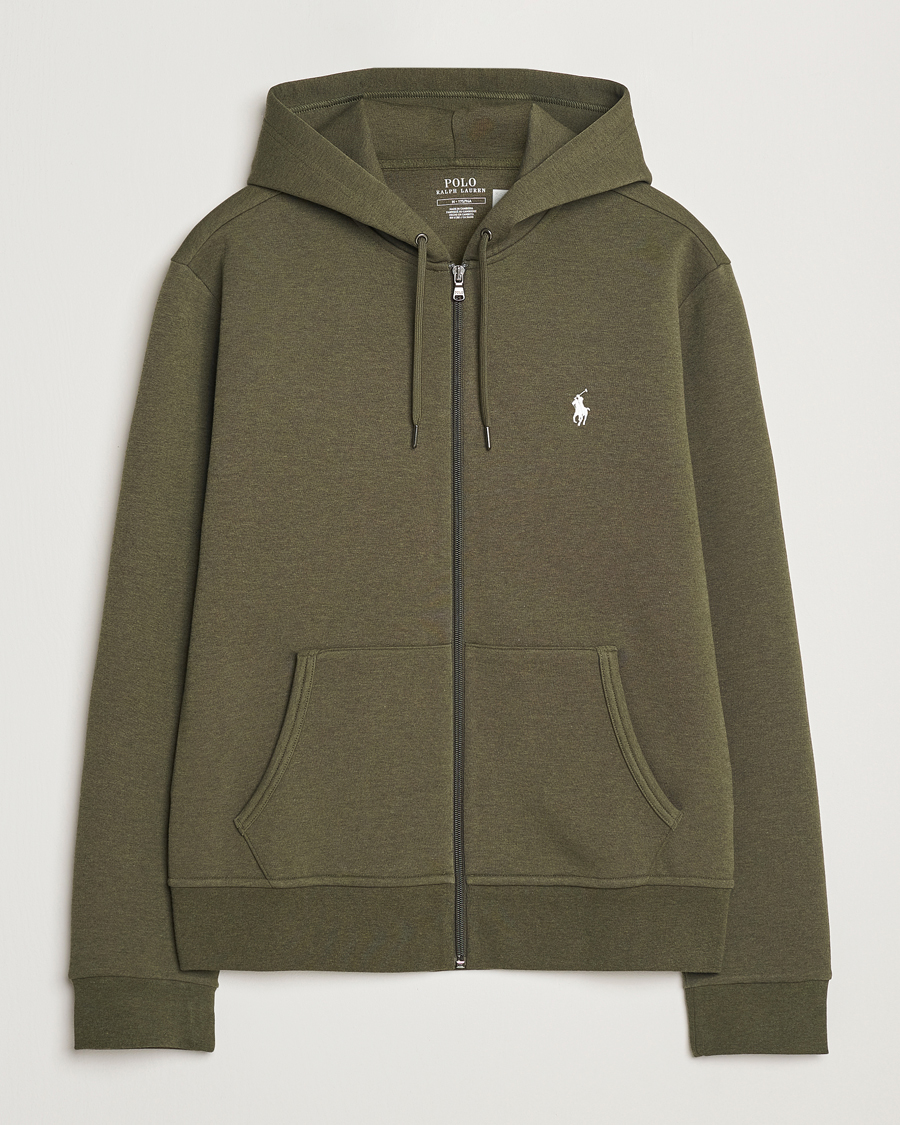 Herren | Pullover | Polo Ralph Lauren | Double Knitted Full-Zip Hoodie Alpine Heather
