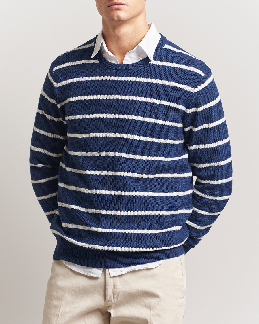 Herren | Pullover | Polo Ralph Lauren | Cotton Pullover Sweater Navy Combo