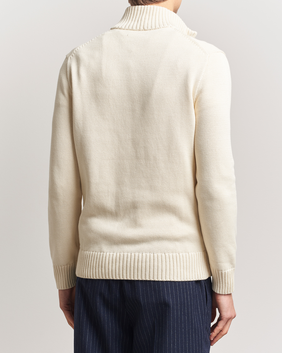 Herren | Pullover | Polo Ralph Lauren | Cotton Pullover Half Zip Andover Cream