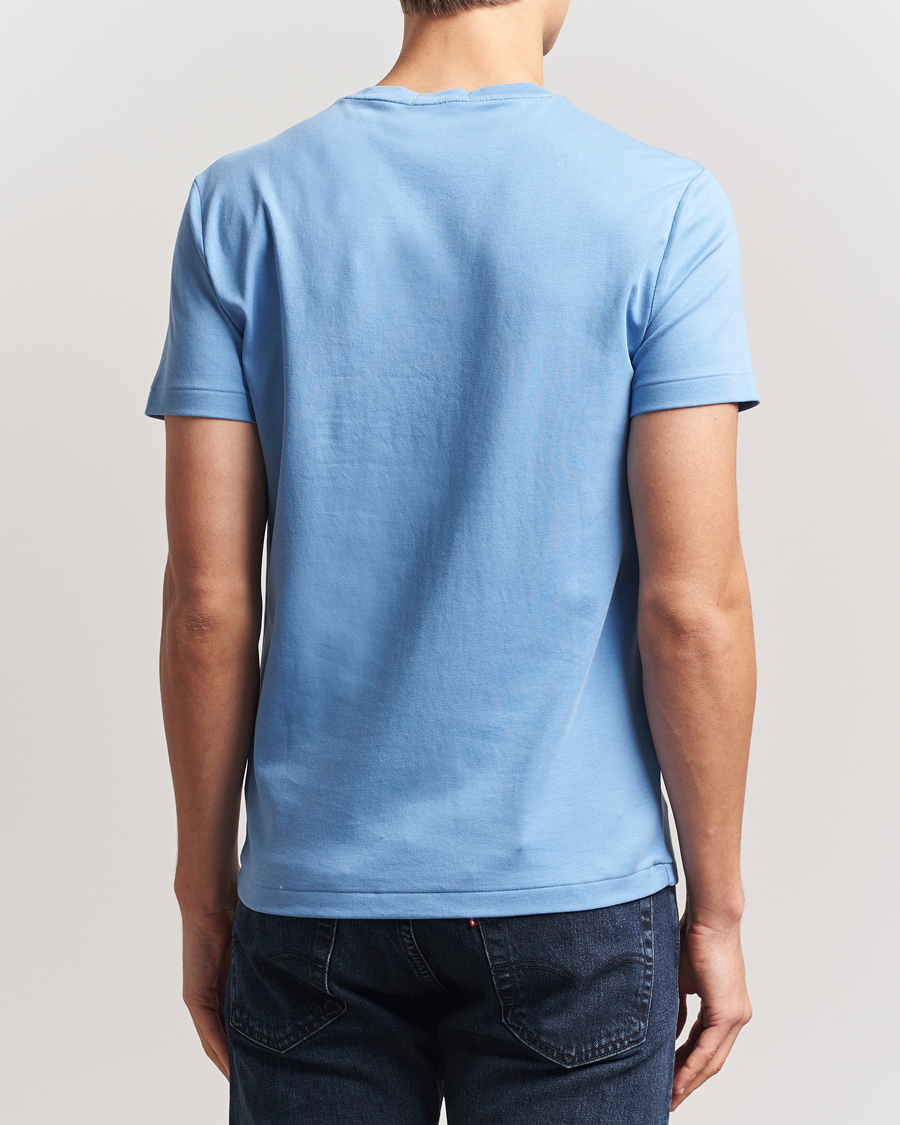 Herren | T-Shirts | Polo Ralph Lauren | Luxury Pima Cotton Crew Neck T-Shirt Sky Blue