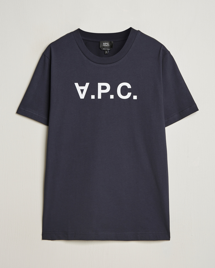 Herren | T-Shirts | A.P.C. | VPC T-Shirt Dark Navy