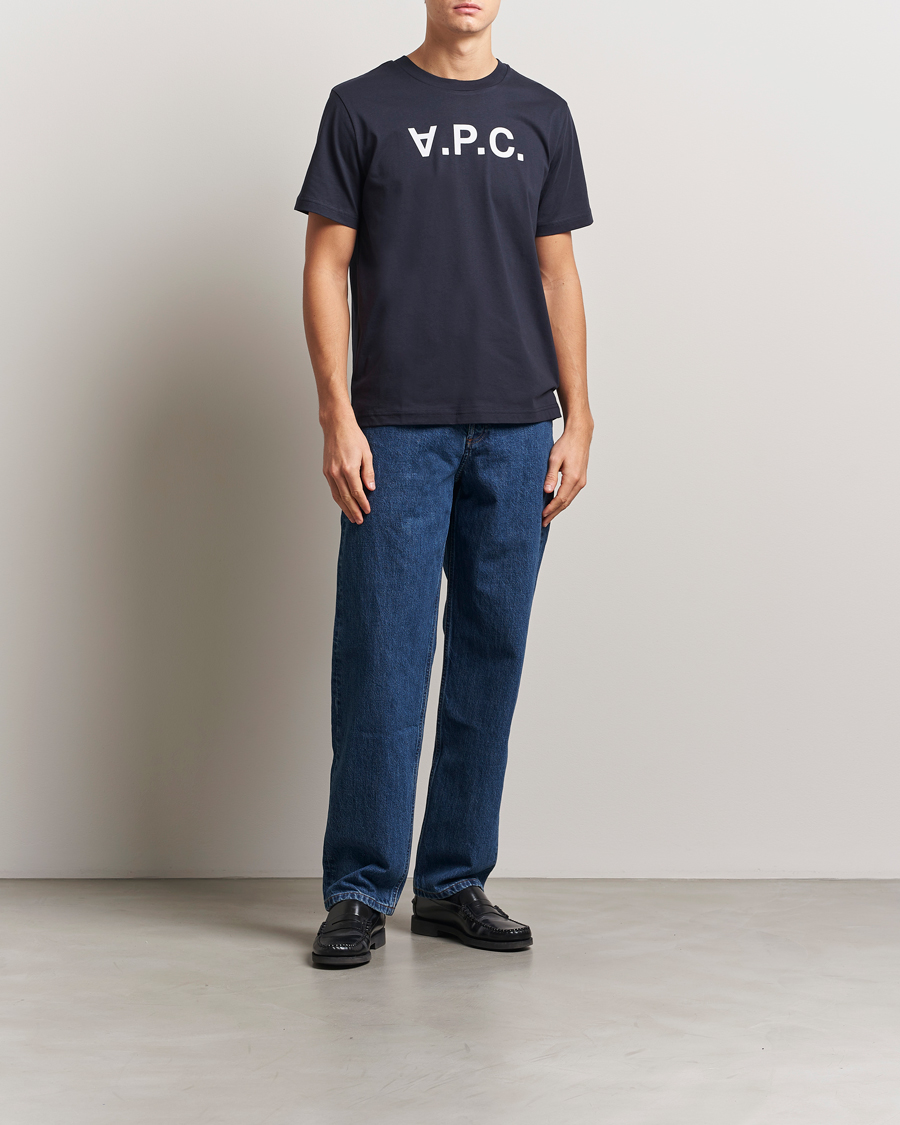 Herren | T-Shirts | A.P.C. | VPC T-Shirt Dark Navy