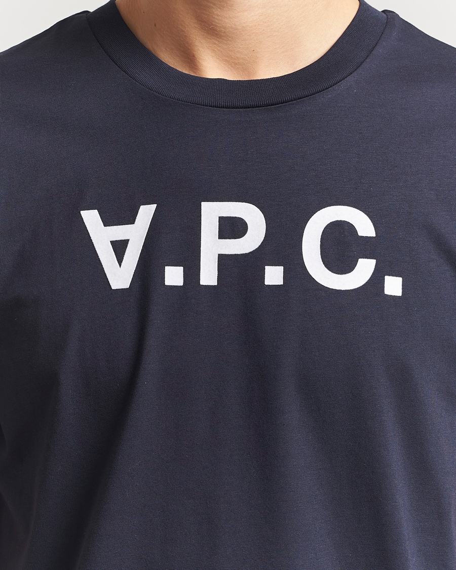 Herren | T-Shirts | A.P.C. | VPC T-Shirt Dark Navy