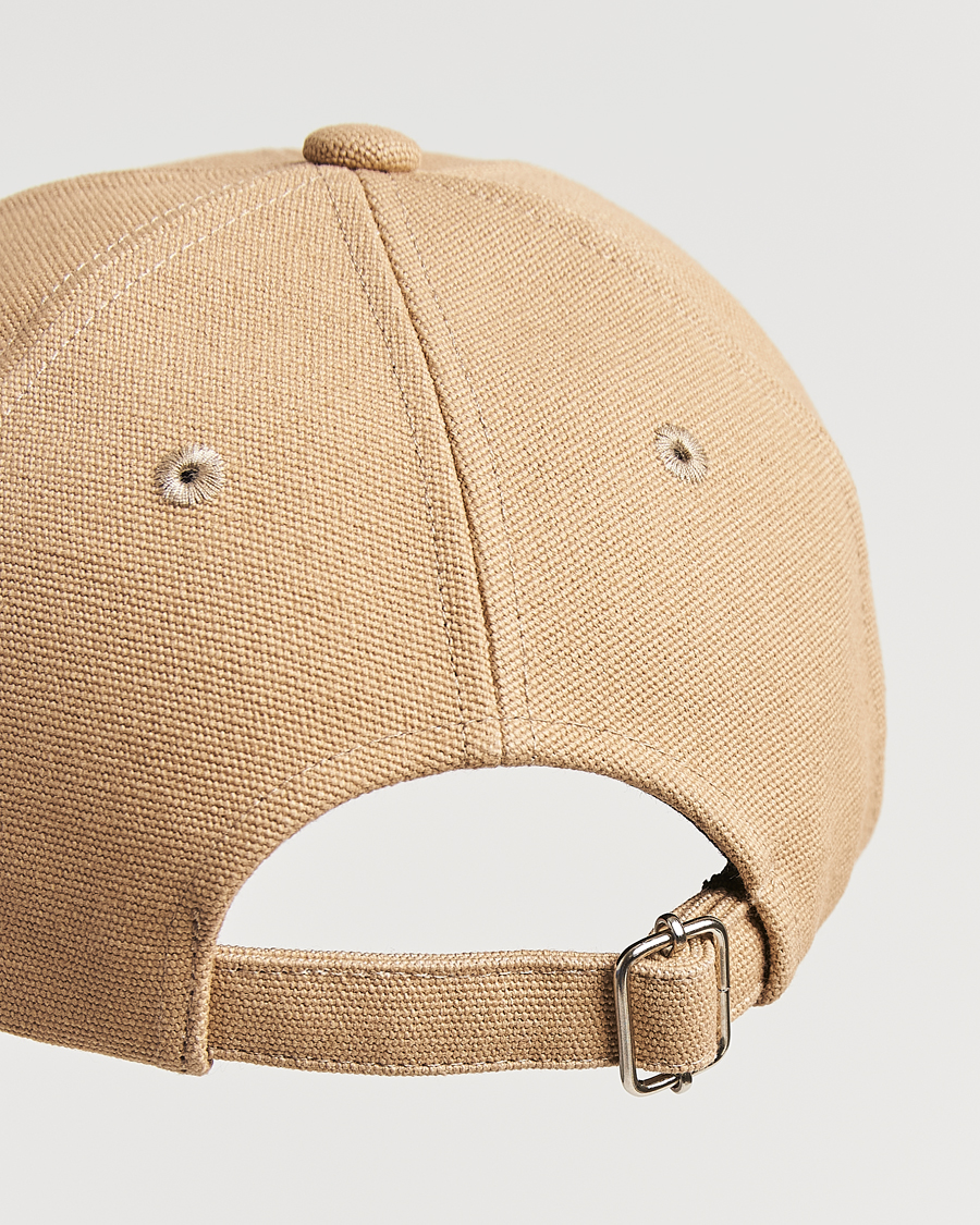 Herren | A.P.C. Charlie Baseball Cap Dark Beige | A.P.C. | Charlie Baseball Cap Dark Beige