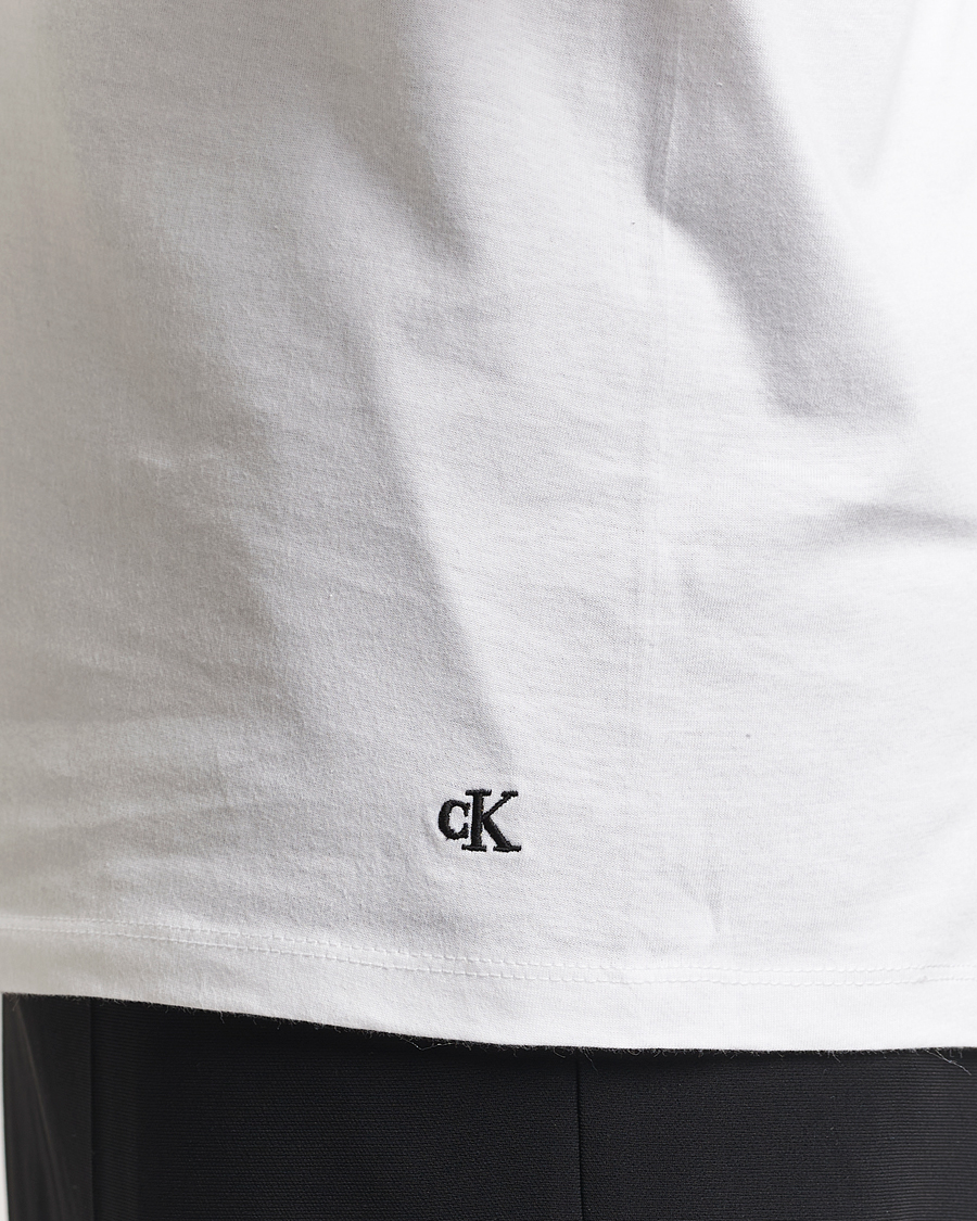 Herren | T-Shirts | Calvin Klein | 3-Pack Cotton Crew Neck T-Shirt White
