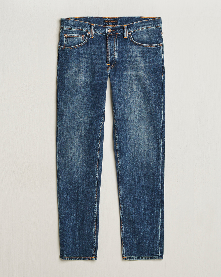 Herren | Jeans | Nudie Jeans | Solid Ollie Jeans Wild Blue