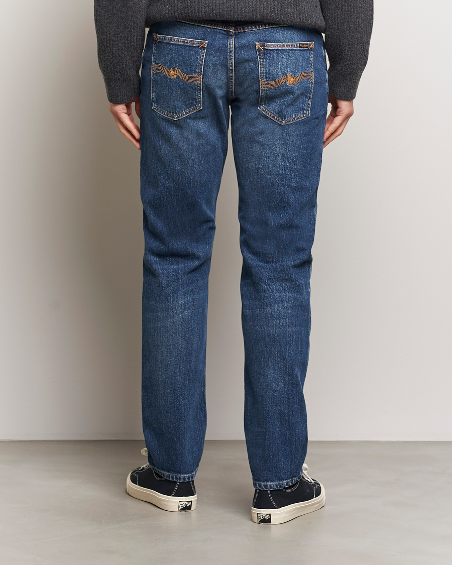 Herren | Jeans | Nudie Jeans | Solid Ollie Jeans Wild Blue