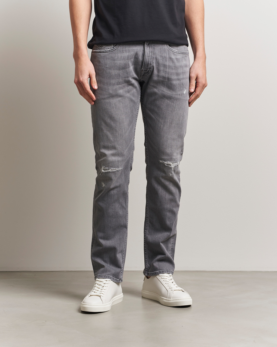 Herren | Jeans | Replay | Rocco Comfort Fit Stretch Jeans Washed Grey