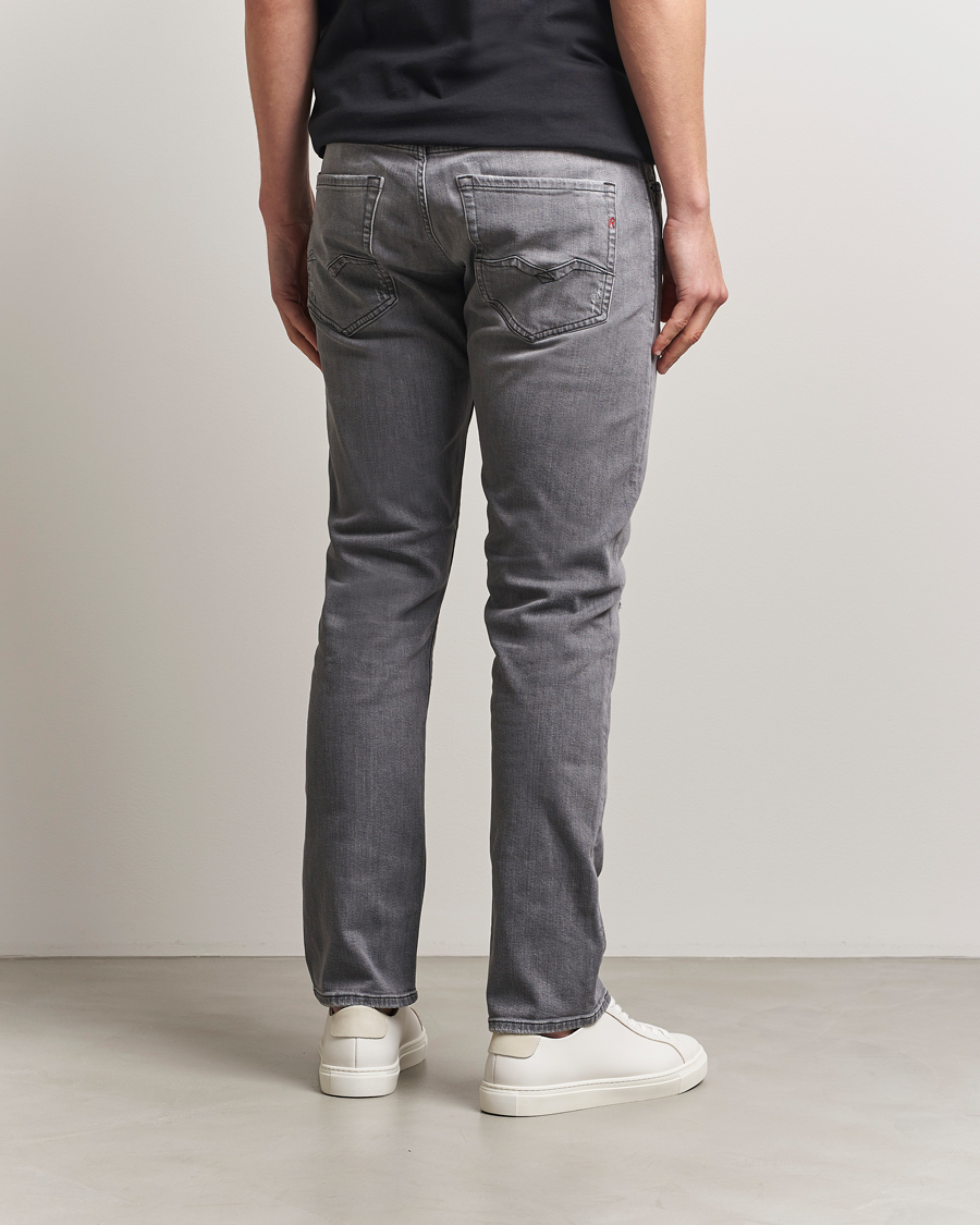 Herren | Jeans | Replay | Rocco Comfort Fit Stretch Jeans Washed Grey